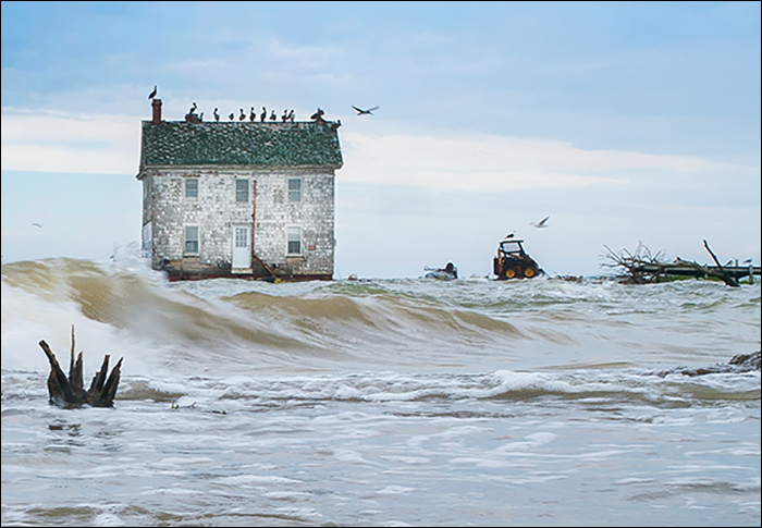 As Many Chesapeake Bay Islands Sink and Disappear, Battery Island Rises